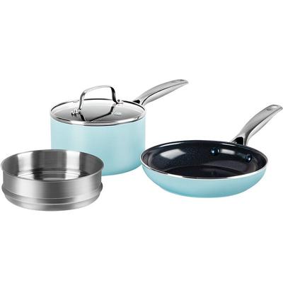 蓝钻陶瓷进口专利奶锅无PFAS