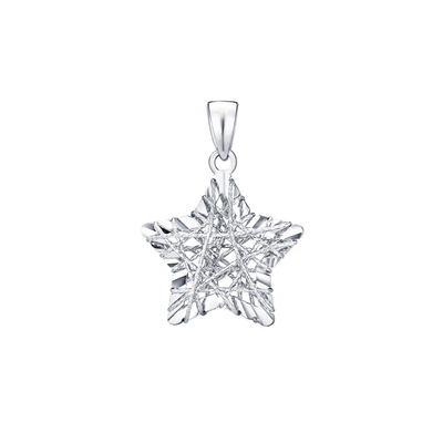明牌珠宝如愿星PT950铂金吊坠