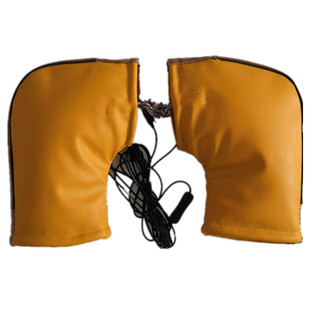 冬季电动车摩托车电热手套电热把套电暖手套电暖把套12v48v60v72v