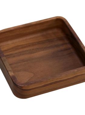 实木黑桃摆件香薰卧室小众