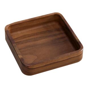 实木黑桃木托盘摆件香薰家用卧室香氛小众家居浪漫蜡烛情调装饰盘