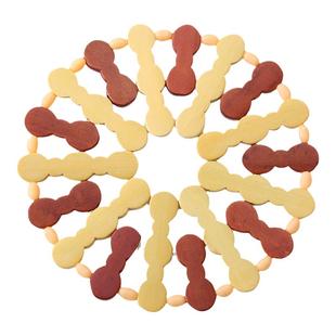 家用竹子隔热垫大号套装 砂锅垫防烫餐桌垫子餐垫碗垫盘垫耐高温