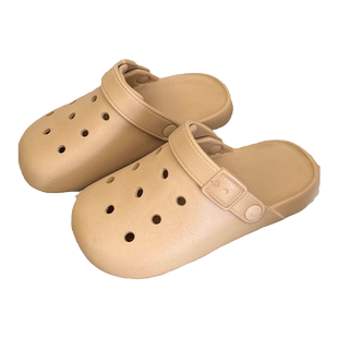 洞洞鞋男士夏季急用休闲情侣简约外穿软底防滑踩屎感夏日EVA凉拖