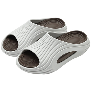 踩屎感拖鞋男士运动外穿夏季2026新款厚底防滑防臭增高凉拖鞋男式