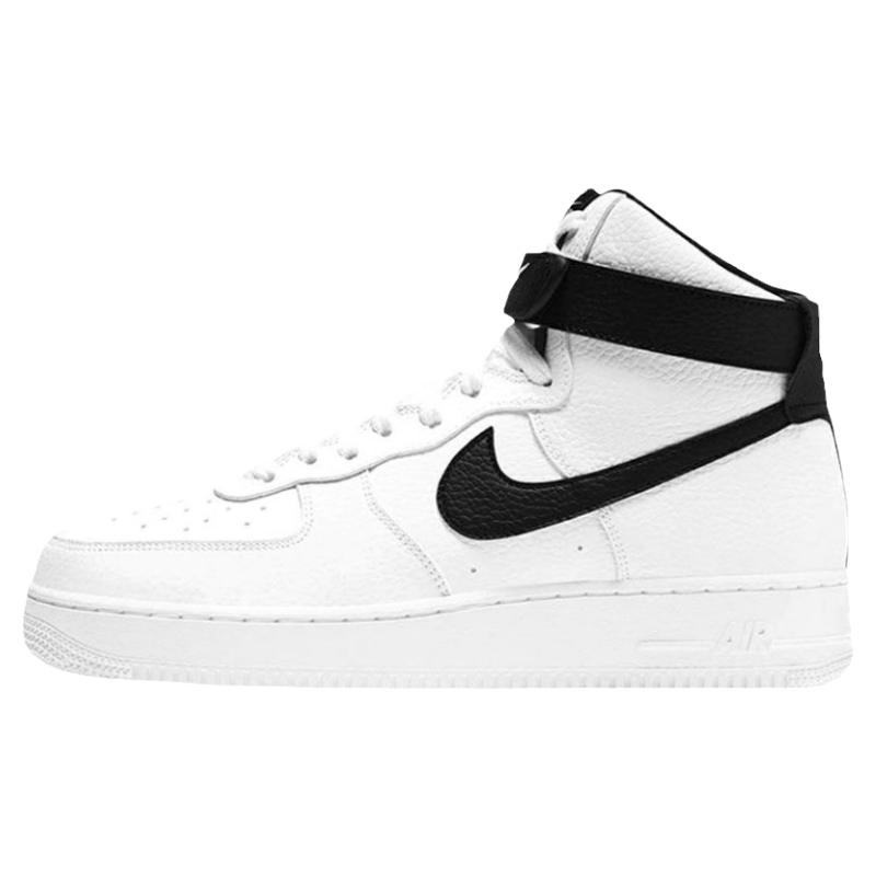 Nike/耐克男鞋Air Force1黑白空军一号AF1高帮休闲板鞋CT2303-100