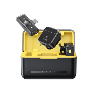 西圣 Mike2 无线领夹麦克风 一拖二直播录音短视频收音专用