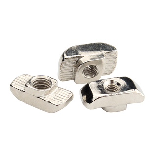 欧标T型螺母20/30/40/45型国标铝型材/t形螺帽船型锤头M3M4M5M6M8