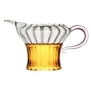 美斯尼公道杯玻璃高档分茶器加厚小号公杯高颜值茶海单个茶漏茶具