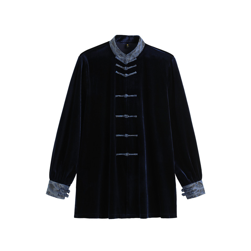 冬季加厚南韩绒太极服