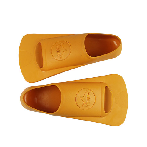 正品英发/yingfa橡胶短脚蹼专业队游泳训练脚蹼鸭蹼浮潜脚蹼蛙鞋