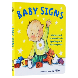 婴儿手语 婴儿大小的手语入门书 英文原版 Baby Signs A Baby Sized Introduction to Speaking with Sign Language 英文版英语书