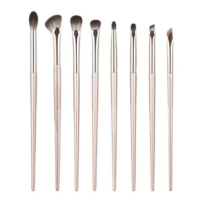 8件套眼影刷套装超软毛正品眼部细节晕染化妆刷子卧蚕镰刀眼线刷