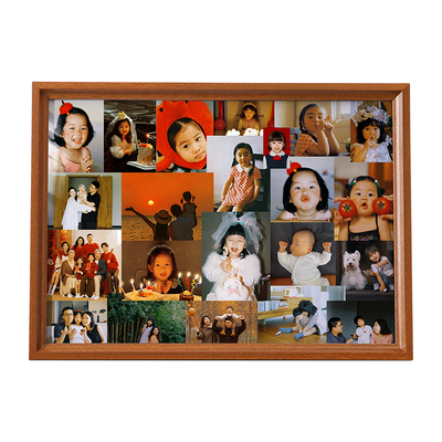 儿童一周岁纪念相框摆台成长礼物