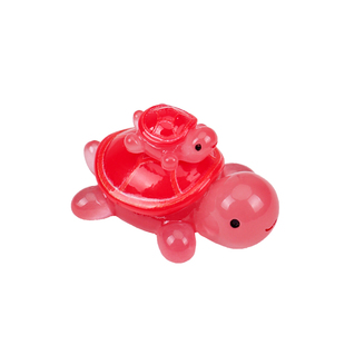 迷你彩色夜光小乌龟玩具盲袋模型摆件树脂发光玩偶乌龟对对碰盲盒