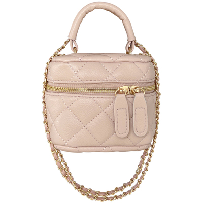 菱格链条包迷你口红包小香风