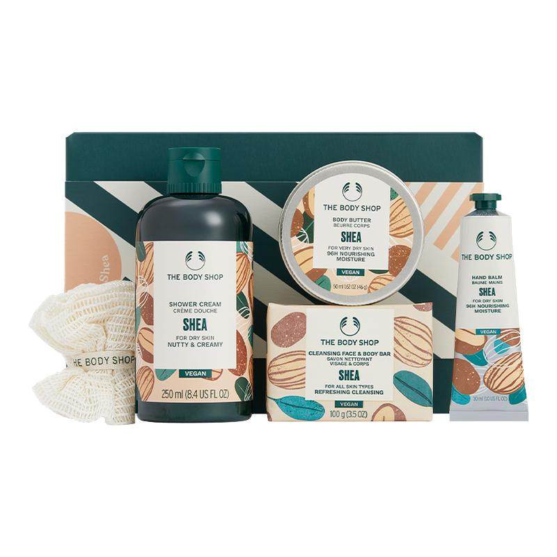 【送礼臻选】The Body Shop乳木果身体护理套装洁净滋润保湿