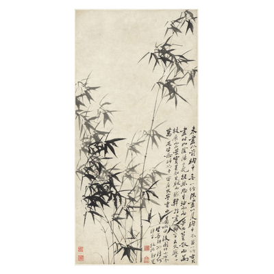 郑板桥 画册  国画 高清电子图 水墨兰竹石 装饰画 画芯打印素材