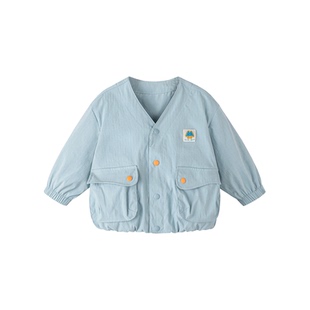 迷你巴拉巴拉男童宝宝外套2026休闲穿搭儿童复古萌趣防风舒适便服