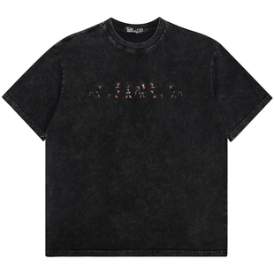 From Mars Dog Team Washed Loose Short Sleeves