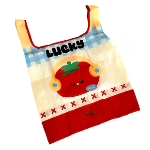 超市折叠购物袋大容量随身便携手提环保袋子结实耐用收纳袋买菜包