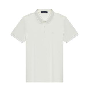 [丝光长绒棉/父亲节]梦特娇夏季男士短袖polo衫时尚纯棉T恤透气J