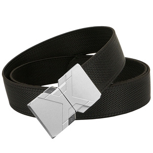 合金窄款直穿快脱自动插扣弹力战术腰带调松紧可剪短休闲商务皮带