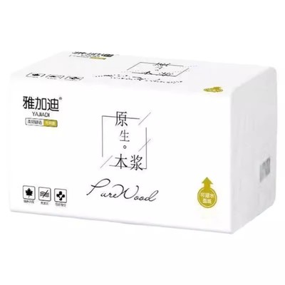 原木纸巾家用擦手纸抽纸四层面巾纸餐巾纸卫生纸厕纸家庭装实用型