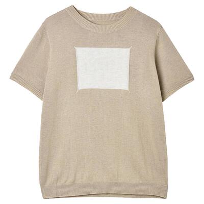 短袖弹力修身针织衫女