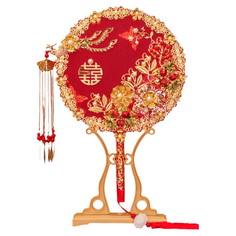 jeagutt简积新娘扇子送运费险