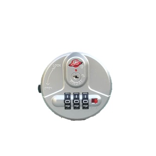 海关锁TSA007PKE圆锁拉杆箱圆形密码锁通关海关锁箱包锁转锁 拧锁