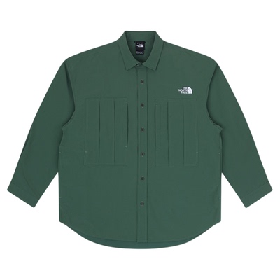 北面UE男机能防泼水长袖衬衫