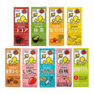 日本万字豆乳豆奶豆浆饮料