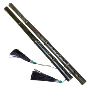 紫竹笛G/F/E/D/C调紫竹笛子初学生精制考级专业演奏一节陈情笛子