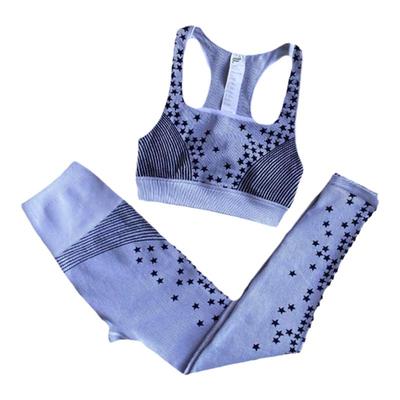 无袖镂空背心提臀健身裤健身套装