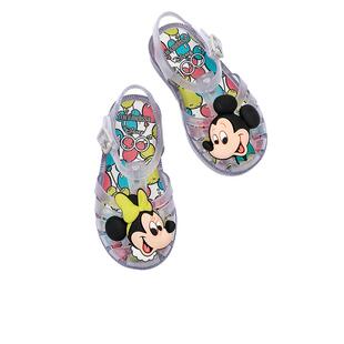 Melissa梅丽莎编织迪士尼合作款镂空休闲小童凉鞋果冻鞋33942