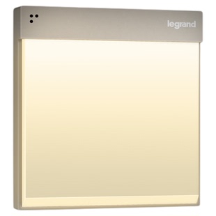 罗格朗雷达感应小夜灯智能LED过道走廊灯楼梯灯86型嵌入式地脚灯