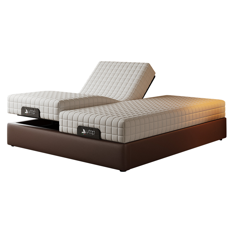 无床头零重力夫妻互不打扰双人床轻奢主卧室高级储物床电动智能床