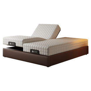 无床头零重力夫妻互不打扰双人床轻奢主卧室高级储物床电动智能床