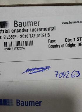 议价EIL580P-SC10.7AF.01024.B编码器Baumer堡盟