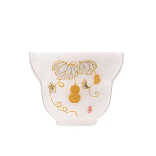 璞玉悬停盖碗冰种玉瓷三才泡茶盖碗茶杯茶碗公道杯过滤组功夫茶具