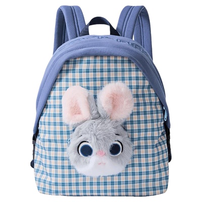 迪士尼疯狂动物城毛绒女孩书包