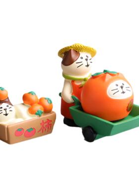 遇见：＂看！好柿派送猫＂摆件
