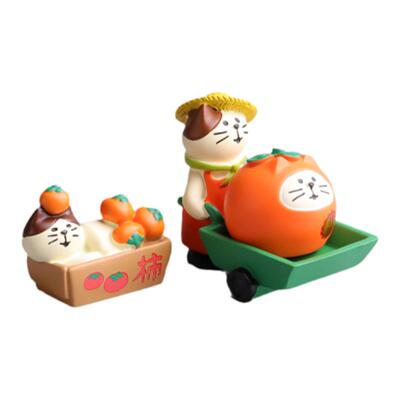 遇见：＂看！好柿派送猫＂摆件
