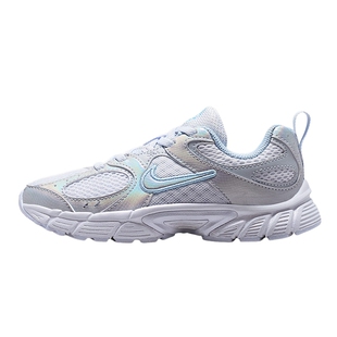 NIKE耐克男女小童鞋镭射渐变V5 RNR透气网面轻便运动鞋IQ7406-001