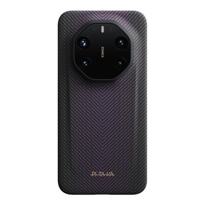 PITAKA适用新款华为mate80rs手机壳非凡大师RS保时捷凯夫拉全吸壳超薄磁吸手机保护套支持华为超级快充碳纤维