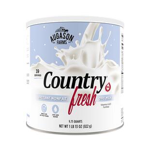 【清仓】0脂肪高蛋白！美国原装进口可溯源脱脂高钙奶粉全家822g