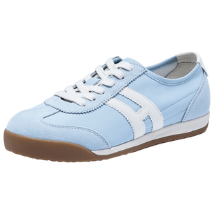 热风薄底德训鞋女鞋2026年春季新款运动慢跑鞋休闲鞋子H11W26102