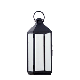 欧式落地风灯铁艺防风烛台玻璃复古摆件庭院户外蜡烛灯蜡烛台道具