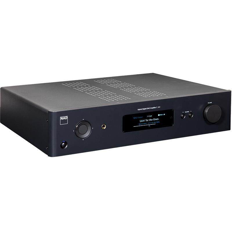 英国NAD功放C389发烧HiFi合并机流媒体数字DAC功率放大器大功率