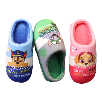 冬天家居防滑卡通可爱儿童棉拖鞋